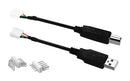 BULGIN LIMITED 100286 USB Cable, Type A Plug to Board-In Crimp Terminal, 100 mm, 3.9 ", USB 3.0