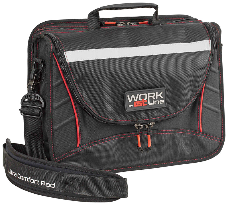 GT LINE TOP 10 R Tool and Laptop Bag, 130mm W x 400mm D x 310mm H, Tear-proof Fabric