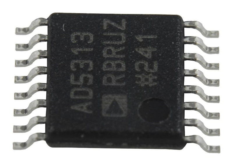 ANALOG DEVICES AD5313RBRUZ Digital to Analogue Converter, 10 bit, SPI, 2.7V to 5.5V, TSSOP, 16 Pins
