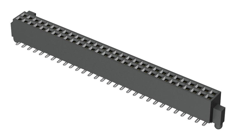 SAMTEC SFM-130-02-L-D-A PCB Receptacle, Board-to-Board, Wire-to-Board, 1.27 mm, 2 Rows, 60 Contacts, Surface Mount
