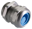 PFLITSCH BG 216MS Cable Gland, M16 x 1.5, 4 mm, 11 mm, Brass, Metallic - Nickel Finish, IP68, IP69, NEMA 4X
