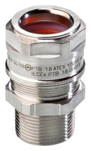 PFLITSCH LEXAC 232MS3425 HTS Cable Gland, M32 x 1.5, 20 mm, 25 mm, Brass, Metallic - Nickel Finish, IP66, IP68