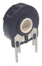 AMPHENOL PIHER SENSORS AND CONTROLS PT15NH05-104A2020-S Trimmer, Single Turn, Carbon, Side Adjust, 100 kohm, Through Hole, 1 Turns