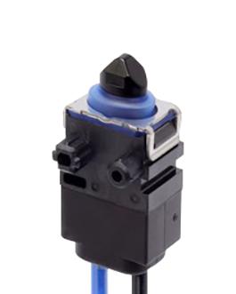 OMRON ELECTRONIC COMPONENTS D2EW-B03MS. MICROSWITCH, SPST-NO, 0.1A, 12VDC, 1.2N