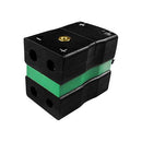 LABFACILITY IS-K-FD Thermocouple Connector, Standard, Black, Duplex Socket, Type K, IEC
