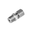 LABFACILITY FC-180-D Compression Fitting, Stainless Steel, 1/4" NPT Thread