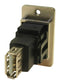 MULTICOMP PRO MP-CP30708NM440 USB Adapter, Nickel Frame, USB Type A Receptacle, USB Type A Receptacle, USB 2.0