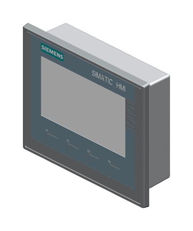 SIEMENS 6AV2123-2DB03-0AX0 HMI Panel, 4.3", TFT, 480 x 272 Pixels, 19.2 to 28.8 VDC, 0 &deg;C to 50 &deg;C, SIMATIC HMI Series
