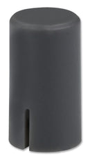 E-SWITCH 1RLGR. CAP, ROUND, GREY, PUSHBUTTON SWITCH