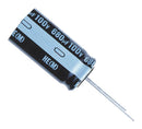 NICHICON UHE1E221MPD Electrolytic Capacitor, 220 µF, 25 V, ± 20%, Radial Leaded, 1000 hours @ 85°C, Polar