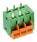 Wurth Elektronik 691401700003B 691401700003B Wire-To-Board Terminal Block 5 mm 3 Ways 24 AWG 14 2.08 mm&Acirc;&sup2; Clamp