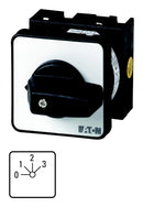 EATON MOELLER T0-2-8311/E Rotary Switch, Step, 4 Position, 3 Pole, 45 &deg;, 20 A, 690 V, T0 Series