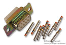 ITT CANNON M24308/2-1Z. D SUB CONNECTOR, STANDARD, 9 POSITION, RECEPTACLE