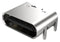 GCT USB4125-GF-A-0190 USB Connector, 3A, 48V, 1.9mm, USB Type C, Receptacle, 6 Ways, Surface Mount, Through Hole Mount