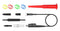 TESTEC TT-HV 400 Oscilloscope Probe, 100 ohm, 1.2 ns, Voltage, 300 MHz, 4 kV, 100:1, Oscilloscopes, TT-HV Series