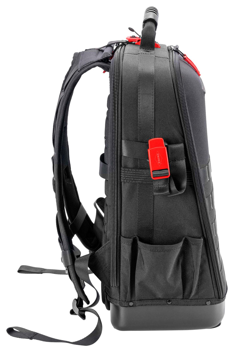 KNIPEX 00 21 50 S Tool Backpack, Modular X18, 340mm W x 530mm D x 210mm H, Synthetic Fibre