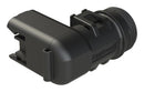 AMPHENOL SINE/TUCHEL ATBS-228-0205 BACKSHELL, 2POS PLUG CONN, 90DEG, BLACK