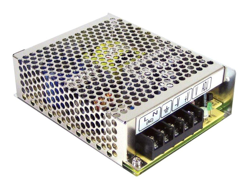 MEAN WELL RID-65B AC/DC Enclosed Power Supply (PSU), ITE, 2 Outputs, 68 W, 5 VDC, 4 A, 24 VDC