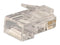 TUK P88RX15 Modular Connector, RJ45 Plug, 1 x 1 (Port), 8P8C, Cat3, Cat4, Cat5e, Cable Mount