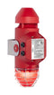 R. STAHL 312360 Audible & Visual Alarm, Red, Flashing, 4 Tone, 114 dBA, IP66, 27.2 VDC, -40 to 70 &deg;C, 422 mm H