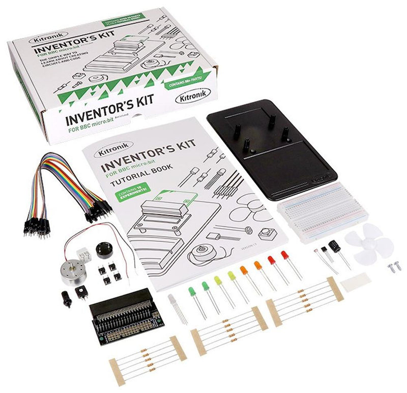 KITRONIK 5603 Educational Hobby Kit, Inventors Kit For micro:bit, Prototyping Components Kit