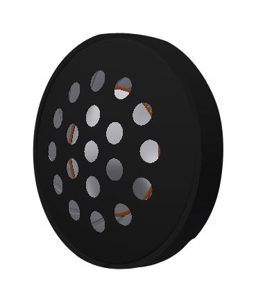 PUI AUDIO AR027300MR-R Receiver, 10 Hz to 10 kHz, 300 ohm, 30 mW, 110 dB, Round, Bare Mount