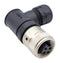BULGIN LIMITED PXPTPU78RAF04ASTM22 Sensor Connector, Buccaneer Series, 7/8", Female, 4 Positions, Screw Socket