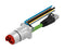 AMPHENOL CONEC 58-22012 Circular Cable Assembly, 5P+4S, Circular Receptacle to RJ45 Plug, 9 Ways, 6.6 ft, 2 m