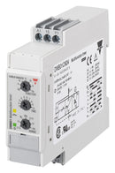 CARLO GAVAZZI DMB01CM24 Analogue Timer, DMB01 Series, Multifunction, 0.1 s, 100 h, 7 Ranges, 1 Changeover Relay