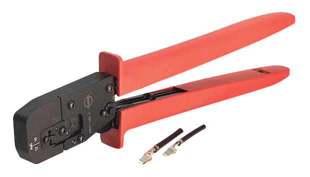 MOLEX 63811-6000 Crimp Tool, Ratchet, Molex MX150 33001, 33012 & 34750 Series 22-18AWG Socket Contacts