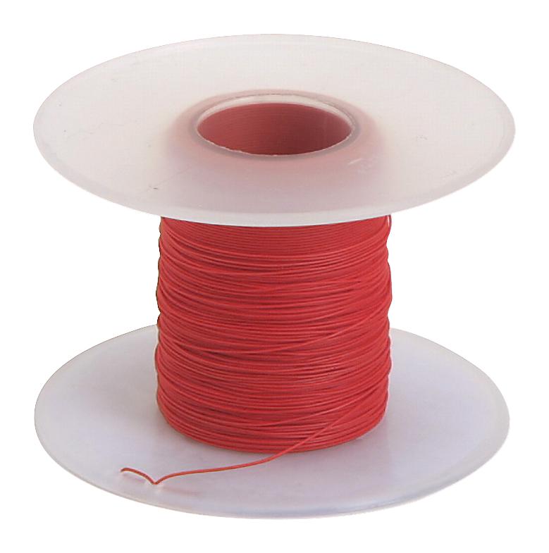 MULTICOMP PRO MP013965 Wire, PVDF, Red, 30 AWG, 0.05 mm&sup2;, 328 ft