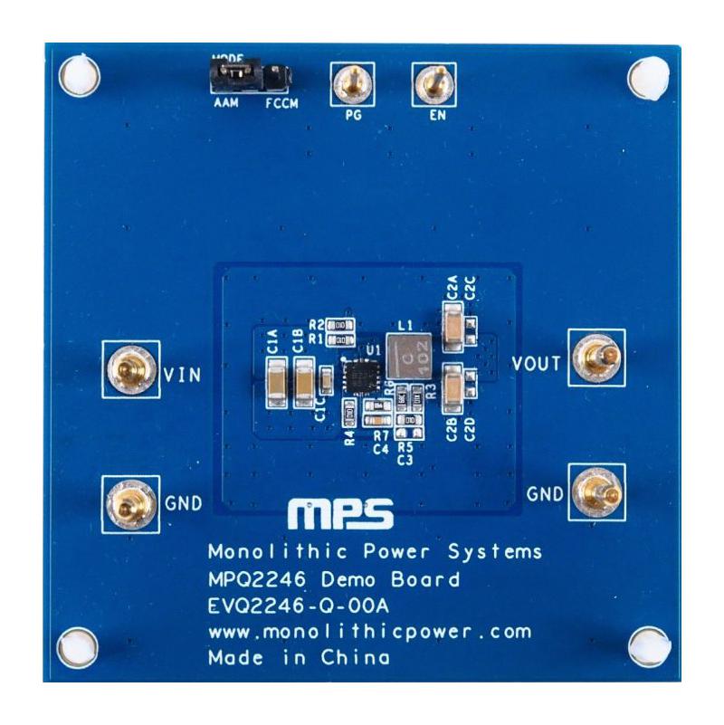 MONOLITHIC POWER SYSTEMS (MPS) EVQ2246-Q-00A Evaluation Board, MPQ2246GQE-AEC1, Synchronous Buck Converter