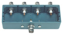 POMONA 4656 Metal Enclosure, Five BNC Female, EMI/RFI Box, Diecast Aluminium Alloy, 38.1 mm, 107.95 mm