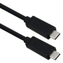 ROLINE 11.02.9081 USB Cable, Type C Plug to Type C Plug, 1 m, 3.3 ft, USB 4.0, Black