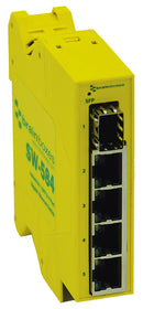 BRAINBOXES SW-584 Switch, 5 Ports, Industrial, Gigabit Ethernet, DIN Rail, RJ45 x 4, SFP x 1 GTIN UPC EAN: 0837324005004