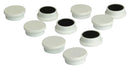 ECLIPSE MAGNETICS RM765/W Marker Magnet, Ferrite, 20 mm Diameter x 7mm Height, White