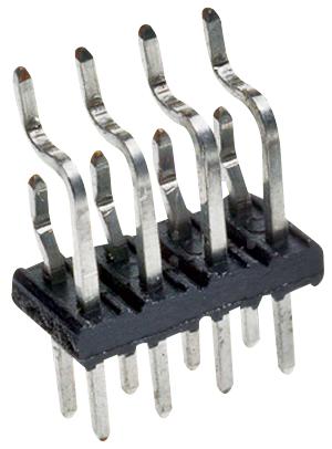 AMPHENOL COMMUNICATIONS SOLUTIONS 10112690-G03-03LF Pin Header, Board-to-Board, 2 mm, 2 Rows, 6 Contacts, Surface Mount Straight
