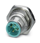 PHOENIX CONTACT 1456514 Sensor Connector, M12, Male, 4 Positions, PCB Pin, Straight PCB Mount 1456514, SACC-DSI-MSD-4CON-L180/SH TQ