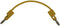 POMONA B-8-4 Test Lead, 4mm Banana Plug to 4mm Banana Plug, Yellow, 60 V, 15 A, 203.2 mm