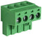 Camdenboss CTB9202/4 CTB9202/4 Pluggable Terminal Block 5 mm 4 Ways 24AWG to 12AWG 3.3 mm&Acirc;&sup2; Screw 15 A