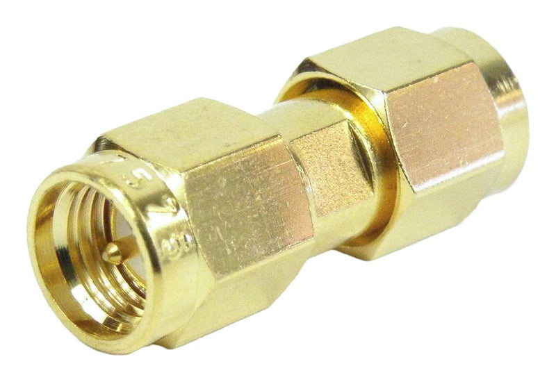 FAIRVIEW MICROWAVE SM7575 RF ADAPTER, SMA PLUG-SMA PLUG, 50 OHM