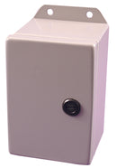 HAMMOND EJ14166 N4,12 ECLIPSE JR ENCLOSURE W/PANEL,14X16X6, STEEL, GRAY