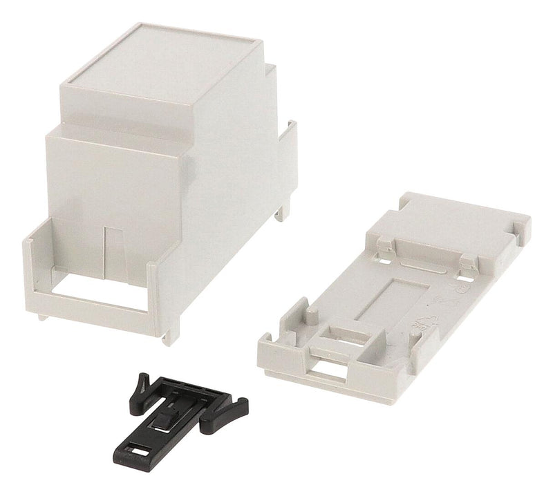 HAMMOND 1597DIN2MC53 Plastic Enclosure, DIN Rail, Polyphenylene Oxide (PPO), 90 mm, 36 mm, 58 mm
