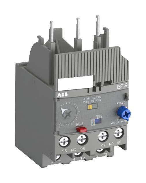 ABB 1SAX121001R1105 Electronic Overload Controller, 5.7 A, 18.9 A, EF19 EF19-18.9