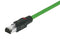 HARTING 09451511120 Modular Connector, RJ45 Plug, 1 x 1 (Port), 4P4C, Cat5, IP20, Cable Mount