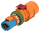 TE Connectivity 2394085-3 2394085-3 Automotive Connector Housing Blue Powertube 1000 Series Plug 1 Ways New