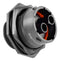 AMPHENOL SINE/TUCHEL RTS718N2S03 CIRCULAR CONNECTOR, RCPT, 2POS, CRIMP