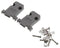 AIM CAMBRIDGE - CINCH CONNECTIVITY 40-9709H D Sub Backshell, H Series, DE, 180&deg;, ABS (Acrylonitrile Butadiene Styrene) Body