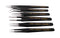 DURATOOL JS-555T Tweezers Set, 6 Pieces, 2A, 3C, OO, 7, SS, 4, Stainless Steel Body