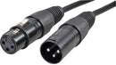 PRO SIGNAL PSG3339-XLR-3M 3M XLR MIC LEAD, BLACK